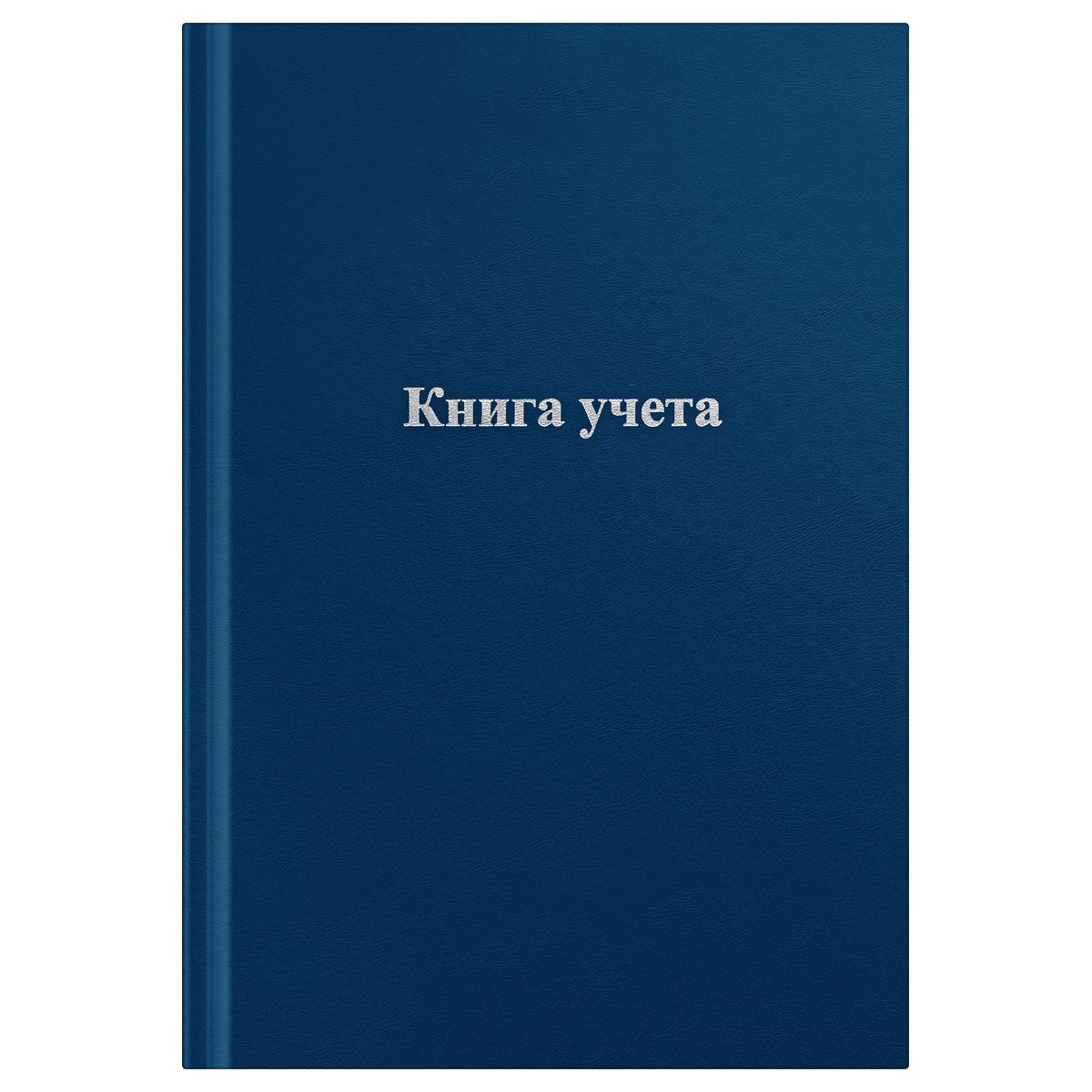 Книга учета OfficeSpace, А4, 96л., клетка, 200*290мм, бумвинил, цвет синий, блок офсетный