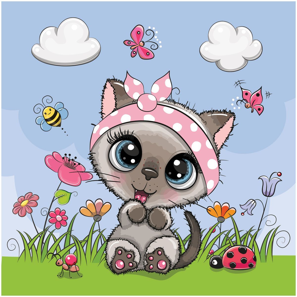 Пазл  16 эл. Maxi ТРИ СОВЫ "Котенок"РОССИЯ ТРИ СОВЫ ТРИ СОВЫ  ТНВЭД 9503006900