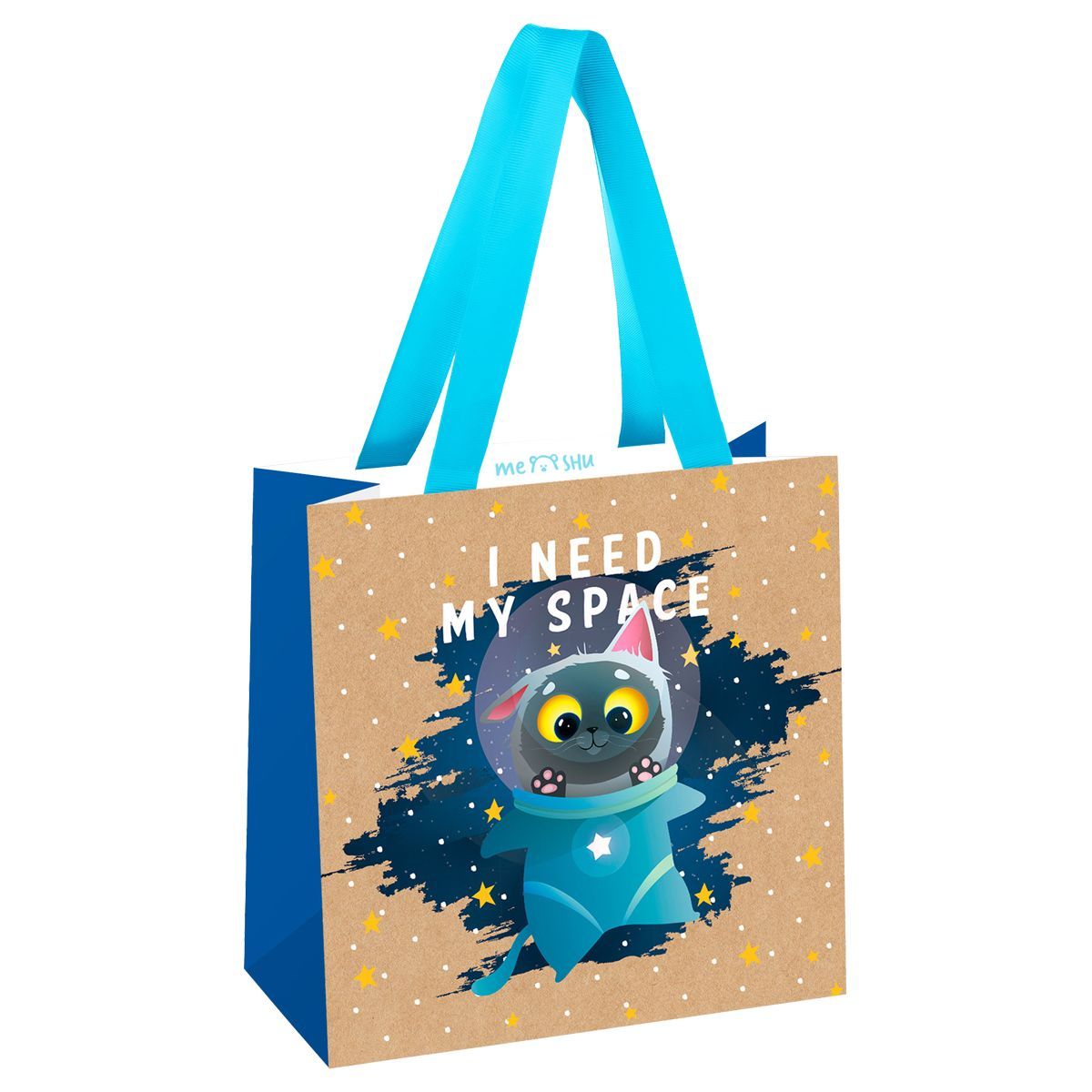 Пакет подарочный 20*20*10см MESHU "Мой космос", выб. лак, крафт КИТАЙ MESHU MESHU 10702070/300124/3040586/1 ТНВЭД 4819400000