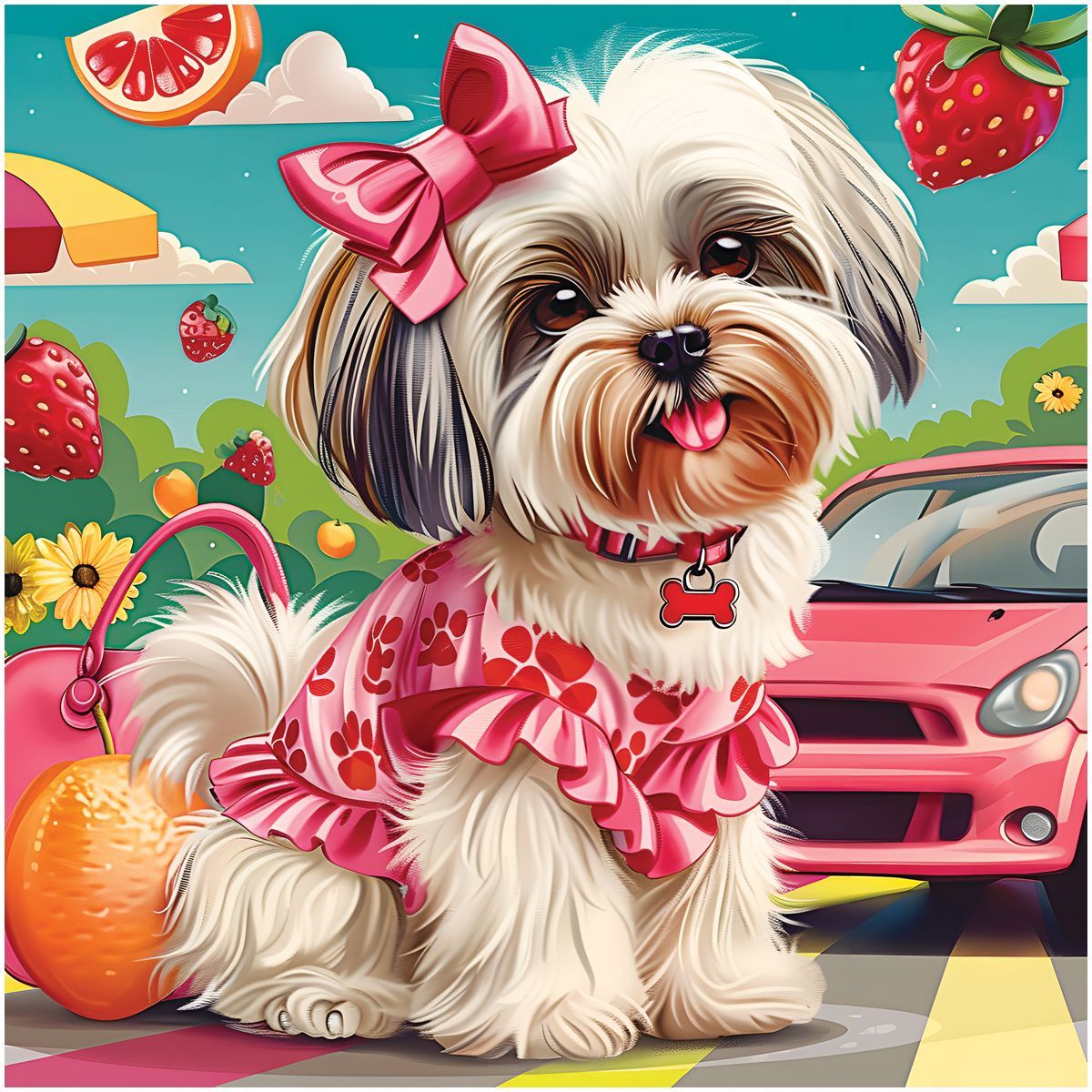 Пазл  64 эл. ТРИ СОВЫ "Модная ши-тцу"РОССИЯ ТРИ СОВЫ ТРИ СОВЫ  ТНВЭД 9503006900