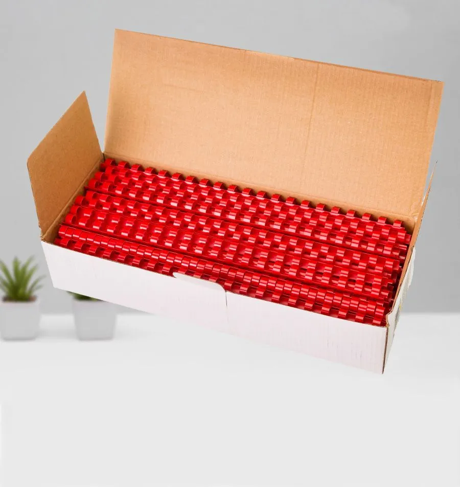 Спираль 6мм на 25 л 100шт/уп краснаяКитай